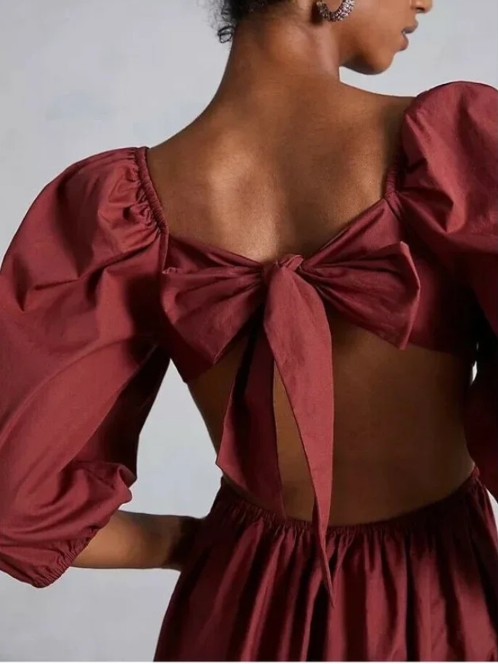 Anthropologie Forever That Girl Scalloped Mini Dress - Picture 5 of 9